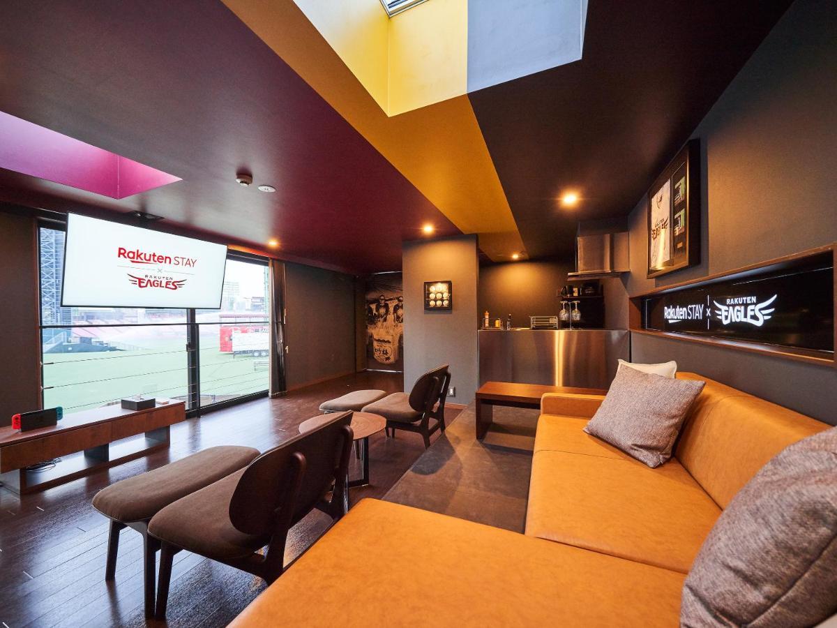 Rakuten Stay X Eagles 202 With Roof Balcony Sendai Exteriör bild