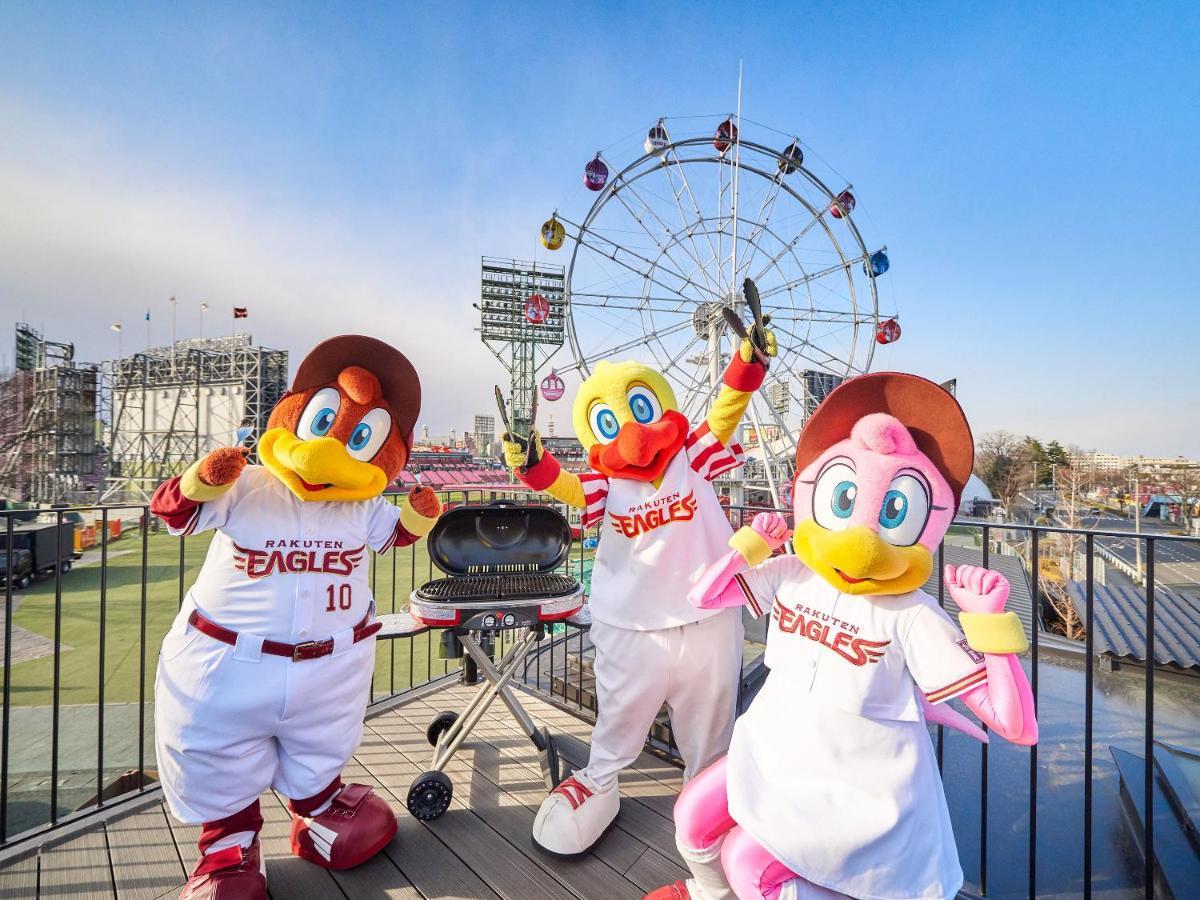Rakuten Stay X Eagles 202 With Roof Balcony Sendai Exteriör bild