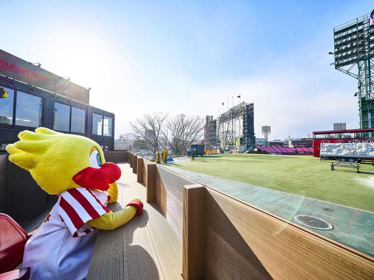 Rakuten Stay X Eagles 202 With Roof Balcony Sendai Exteriör bild